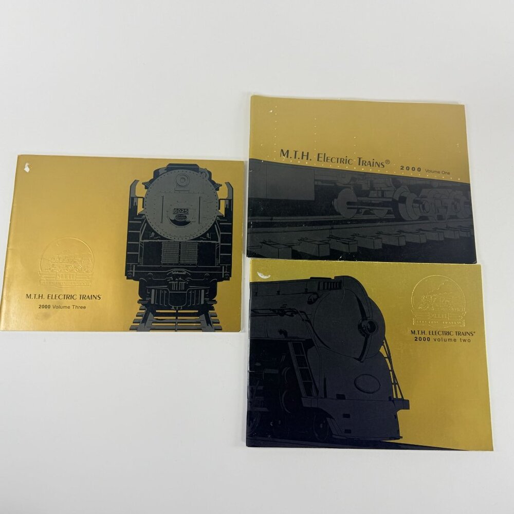 MTH Electric Trains Product Catalogs 2000 Volume One Two & Three